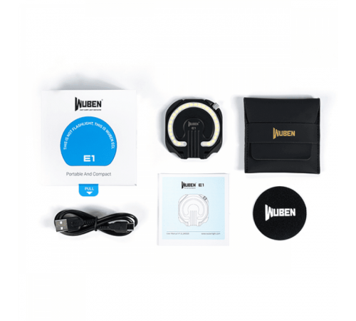 Фонарь для смартфона Wuben E1 Black