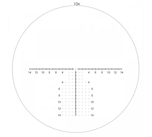 Оптический прицел ARTELV CRS (b) 1-10x28 FFP, 34 mm, с подсветкой