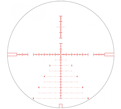 Оптический прицел ARTELV LRS 5-25x56 FFP, 30mm, с подсветкой