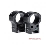Кольца Sunwayfoto SP-3032 (2шт) на Weaver/Picatinny, 30мм, средние, черные, матовые