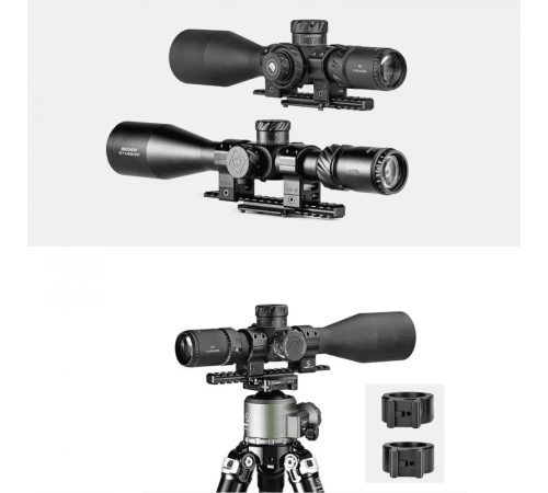 Кольца Sunwayfoto SP-3032 (2шт) на Weaver/Picatinny, 30мм, средние, черные, матовые