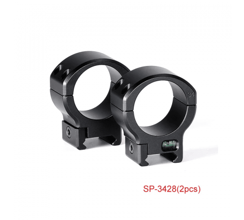 Кольца Sunwayfoto SP-3428 (2шт) на Weaver/Picatinny, 34мм, средние, черные, матовые